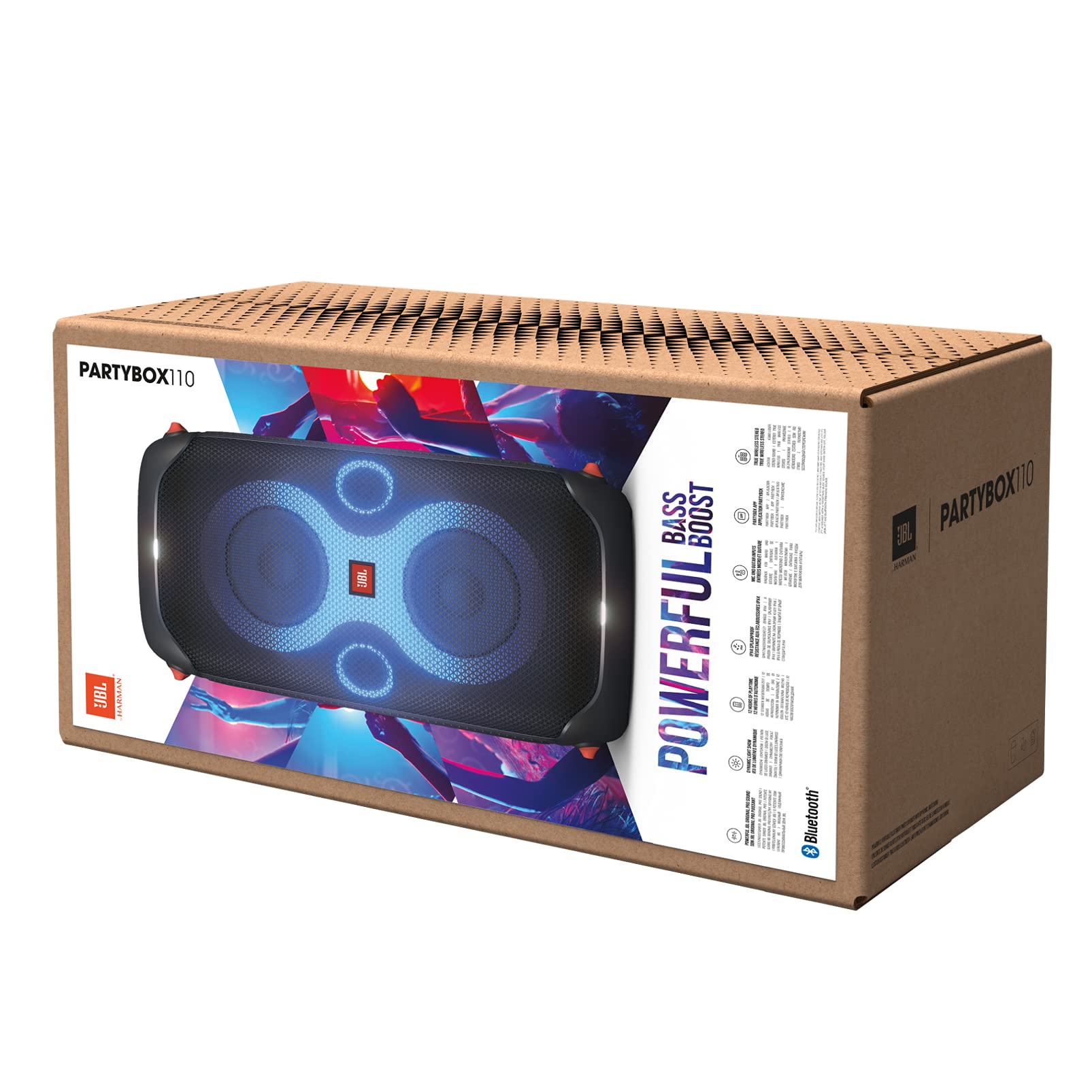 JBL PARTYBOX110JN Bluetooth Speaker, Wireless IPX4